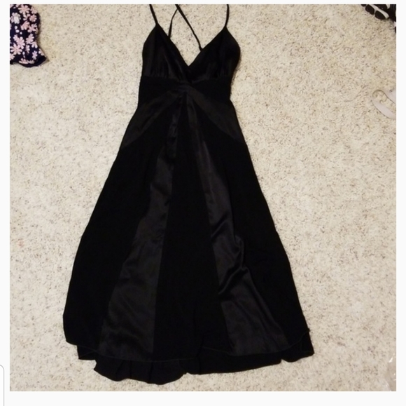 bebe Dresses & Skirts - Bebe Black fancy formal flirty dress